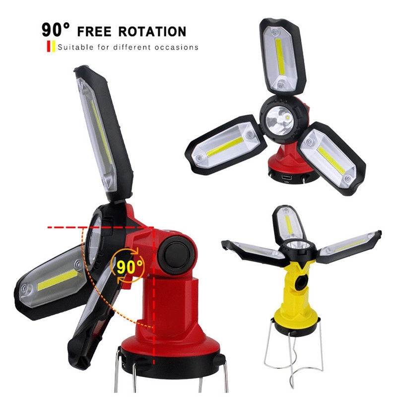 Custom Collapsible Clover Style LED Lantern 8