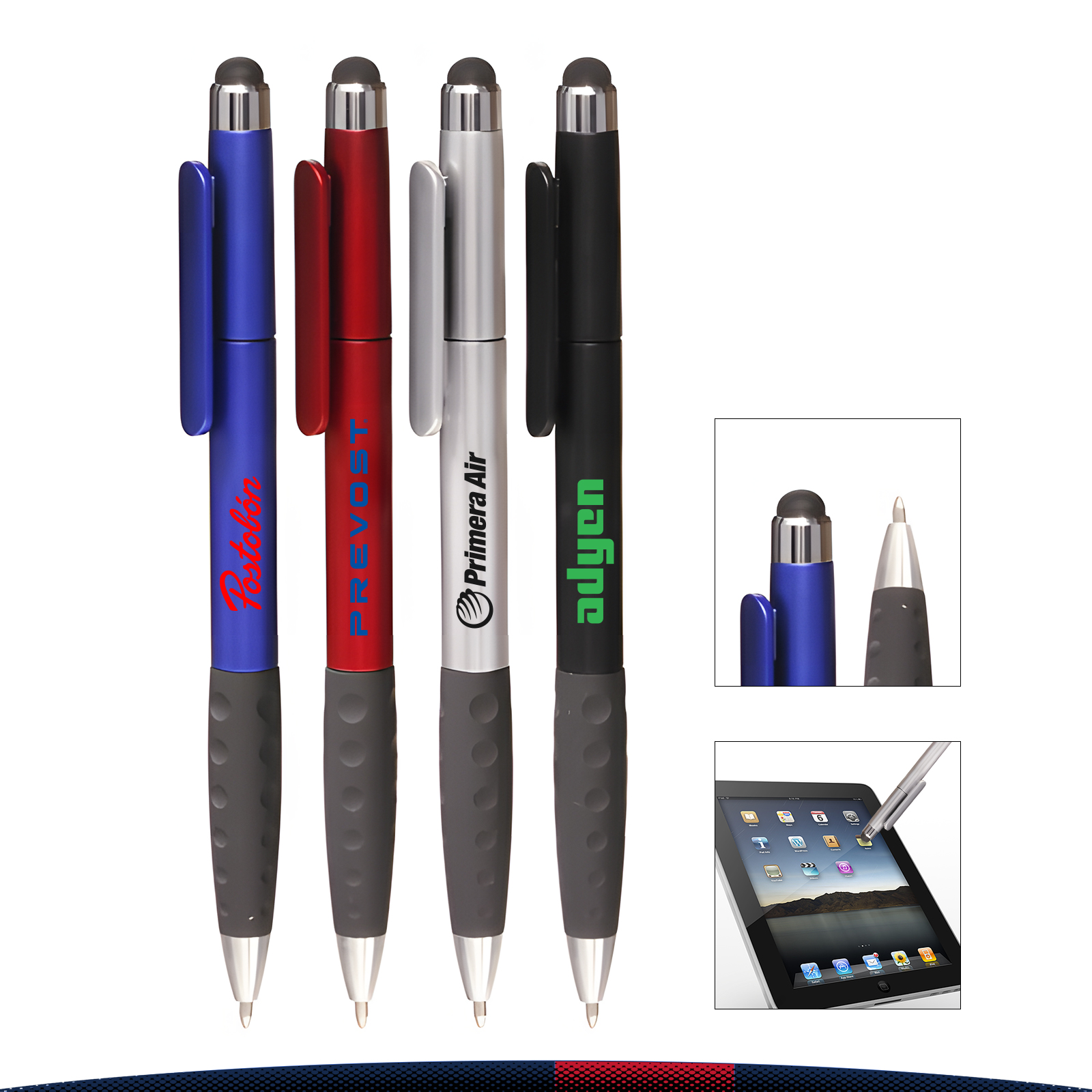 Twist Plastic Writing Stylus Pens 4