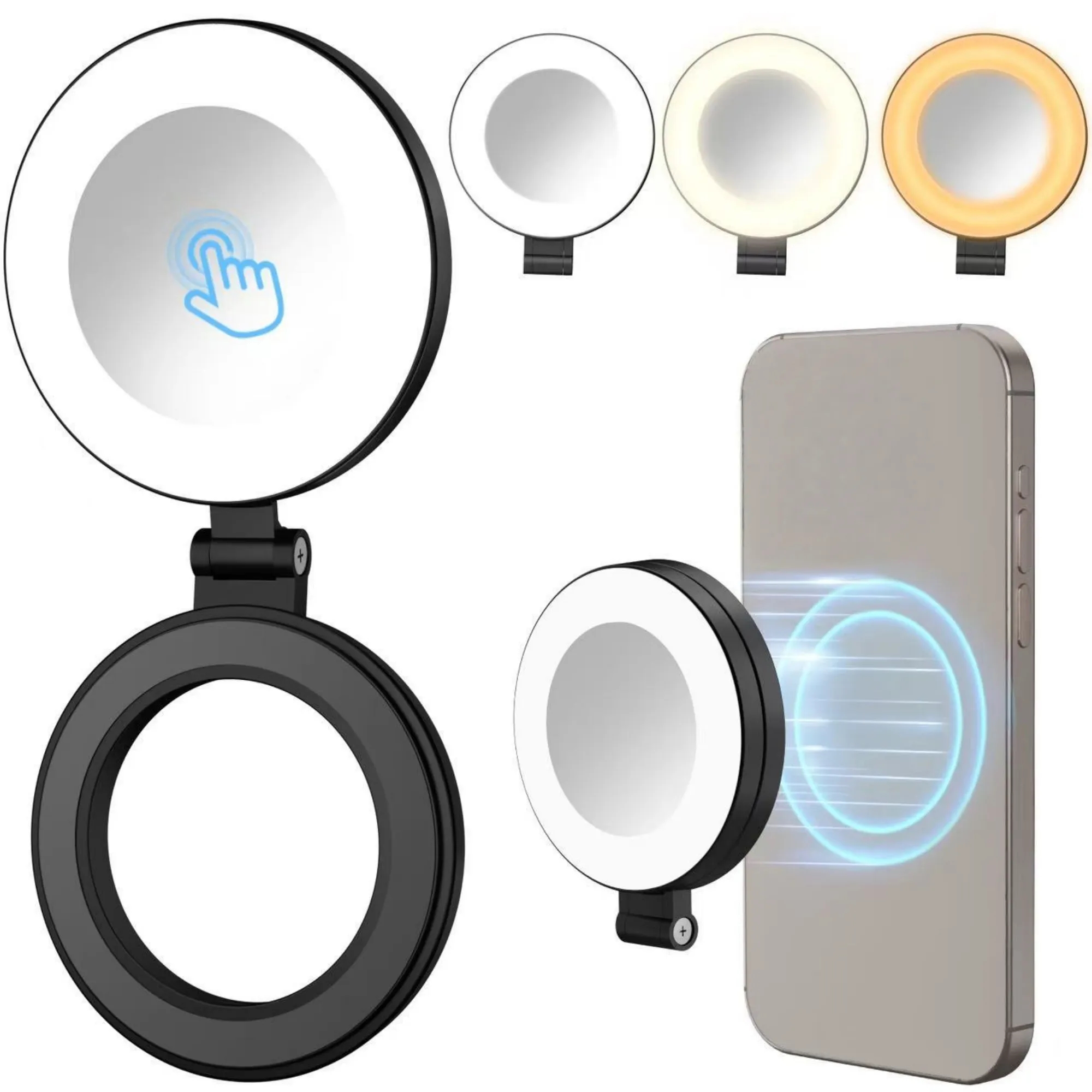 LED Mini Magnetic Fill-Light Makeup Mirror 1