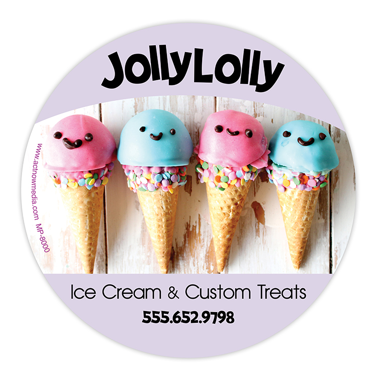 DuraTrac Matte Plus Hard Surface Mouse Pad w/Recycled Heavy-Duty Backing (8"x 1/8") Round