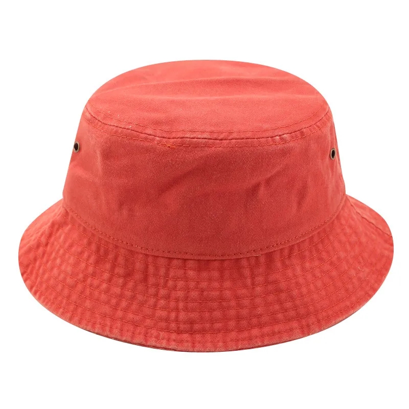 Washed Cotton Bucket Hat MOQ 50 PCS 2