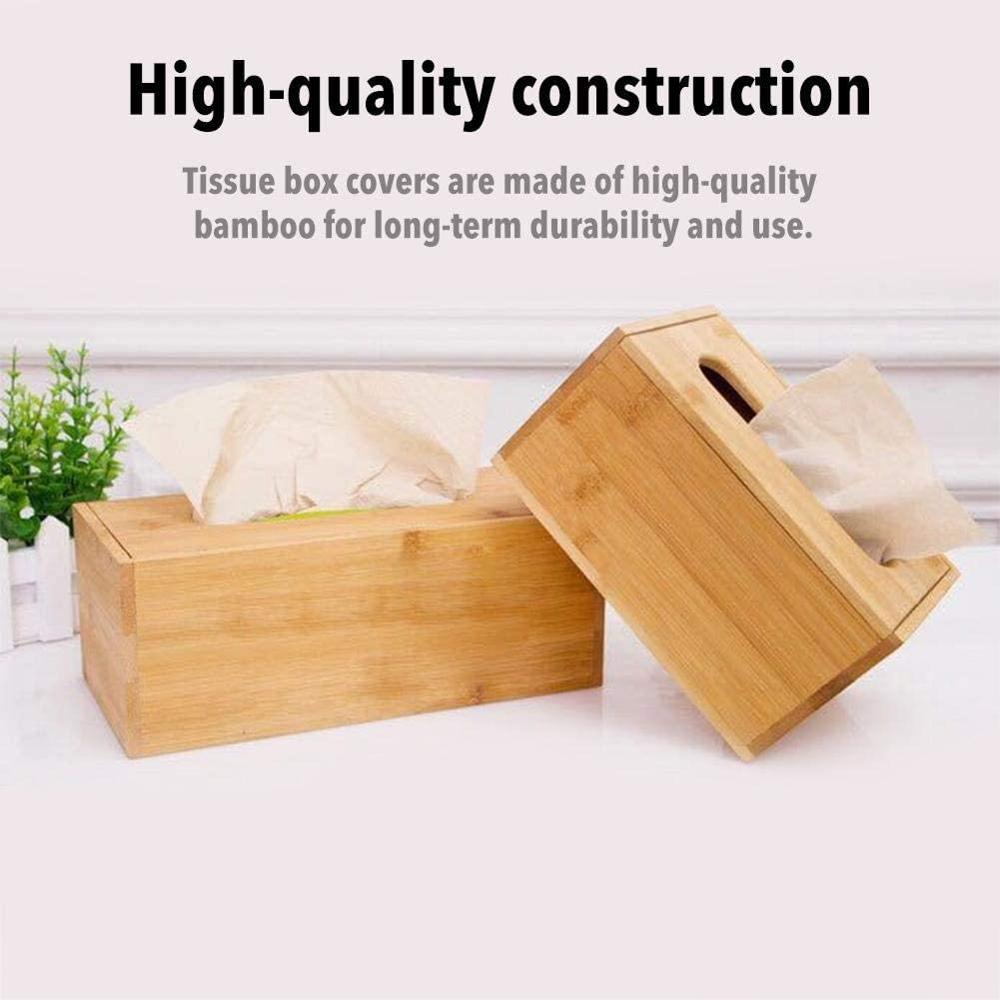 Wooden Tissue Box 3