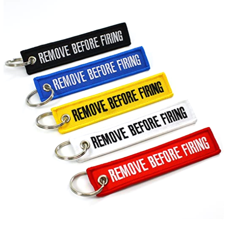 Embroidery Luggage Keychain Tag