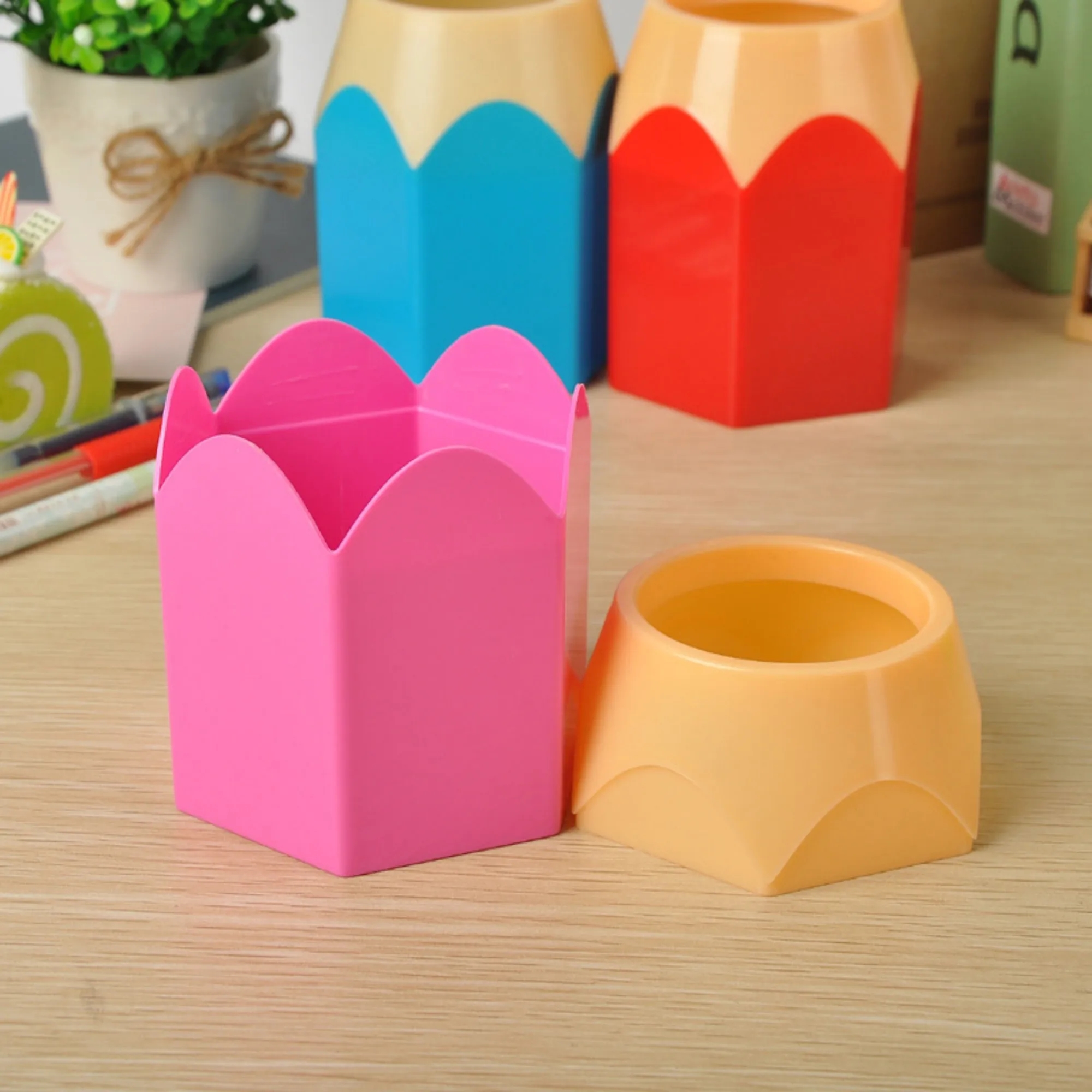 Creative Pencil Pen Tooth Brush Holder MOQ50 11