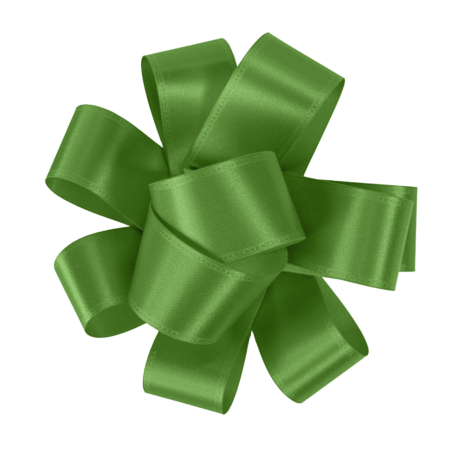 1" Badge Satin Bow - Sparkle 34