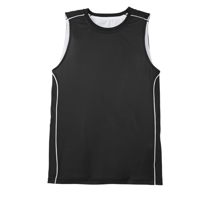 Sport-Tek Youth PosiCharge Mesh Reversible Sleeveless Tee. 18