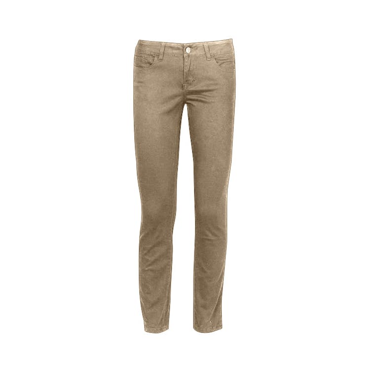 Girls' Uniform Pants - Khaki Size 16 Skinny Leg 2