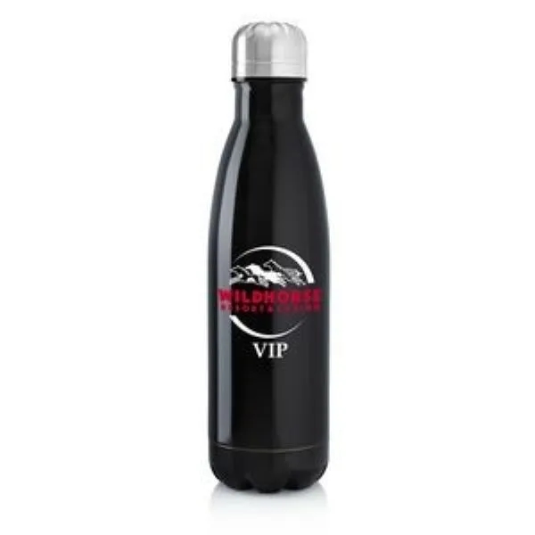 17 oz. Travel Stainless Steel Vacuum Insulated Thermos Bottl, custom water bottle with logo imprint 10