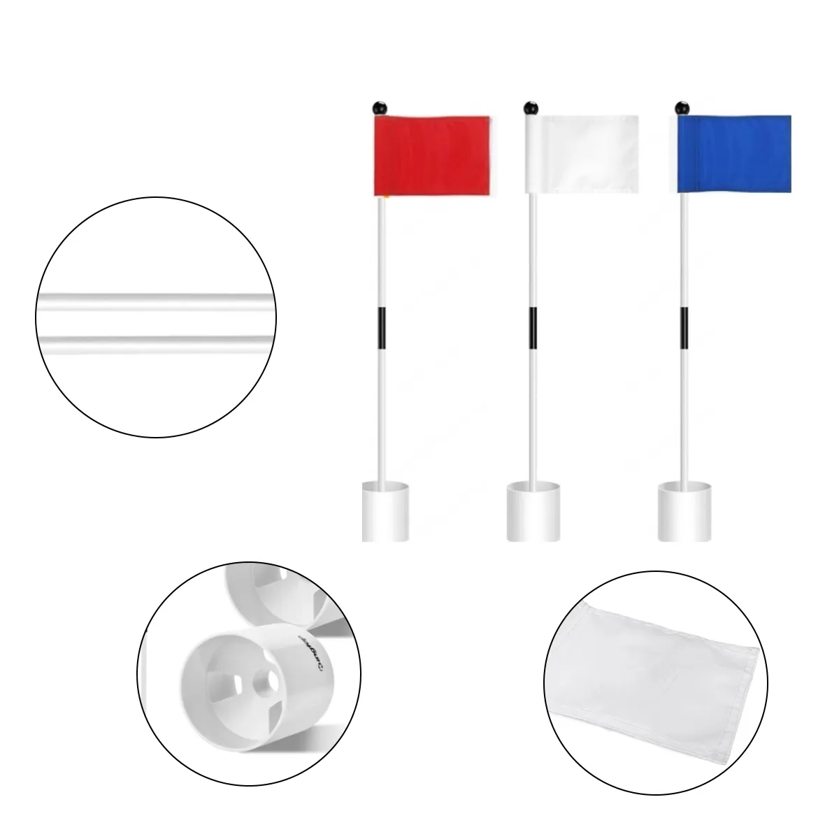 Portable Golf Target Flags for Practice & Course 8
