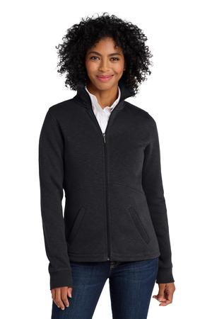 Port Authority Women's Slub Fleece Full-Zip Jacket. L293 17