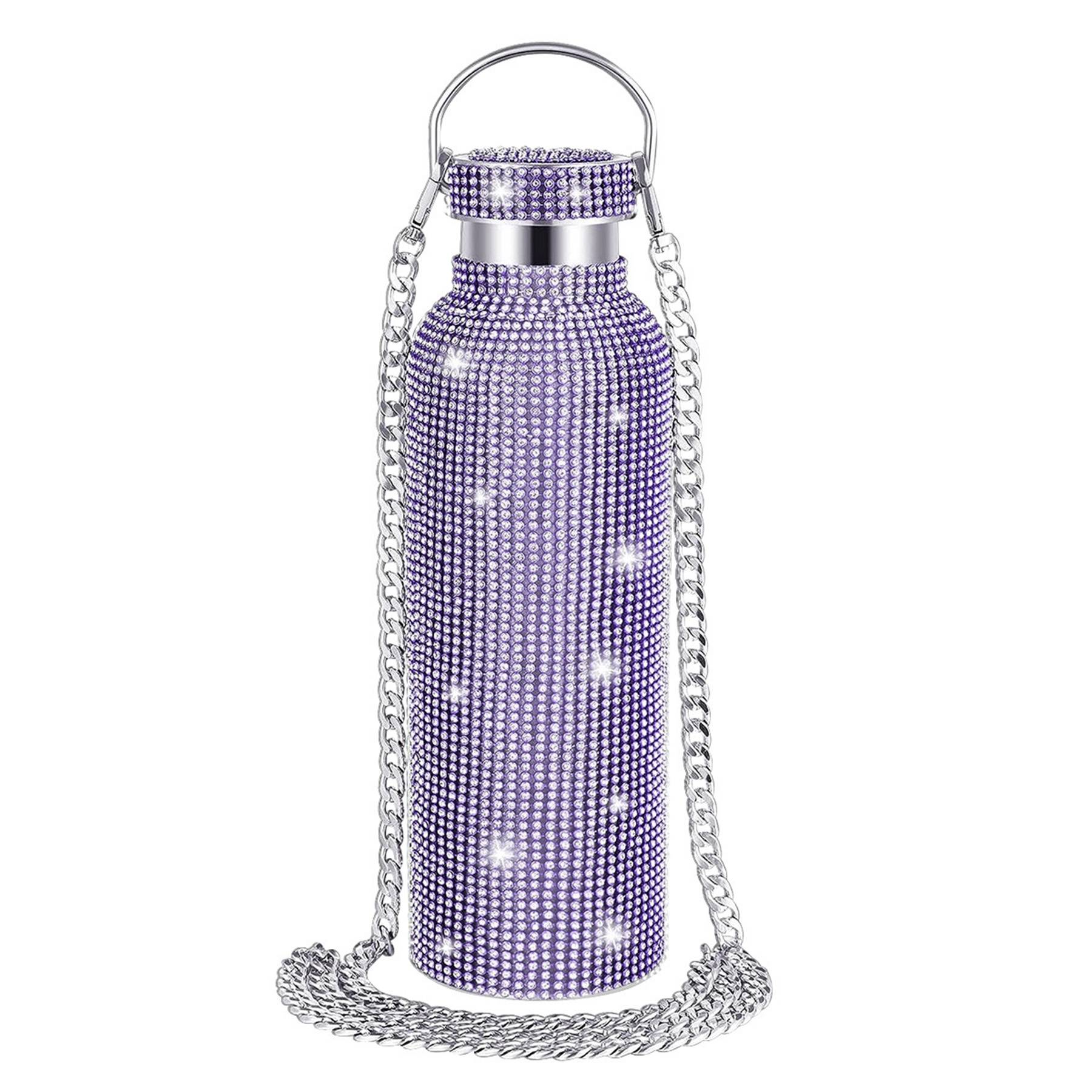 12oz Stainless steel insulated cup with diamond insert 8