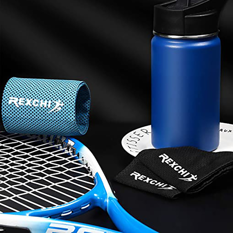 160gms Polyester Nylon Full Cooling Sports Wristband 10
