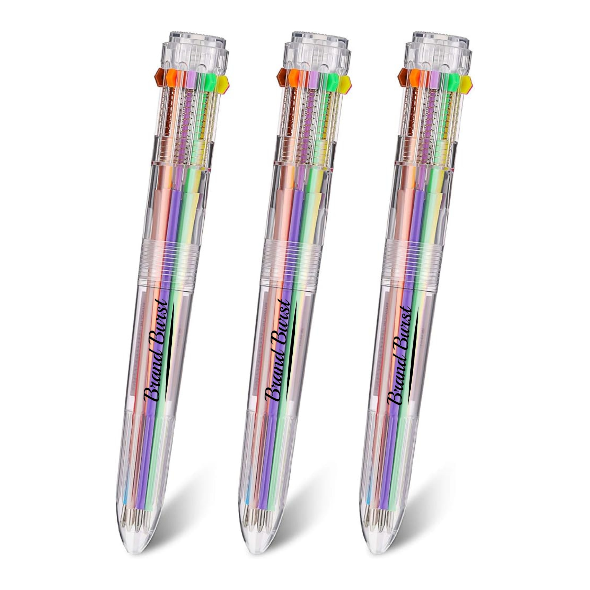 10 In 1 Retractable Ballpoint Pen