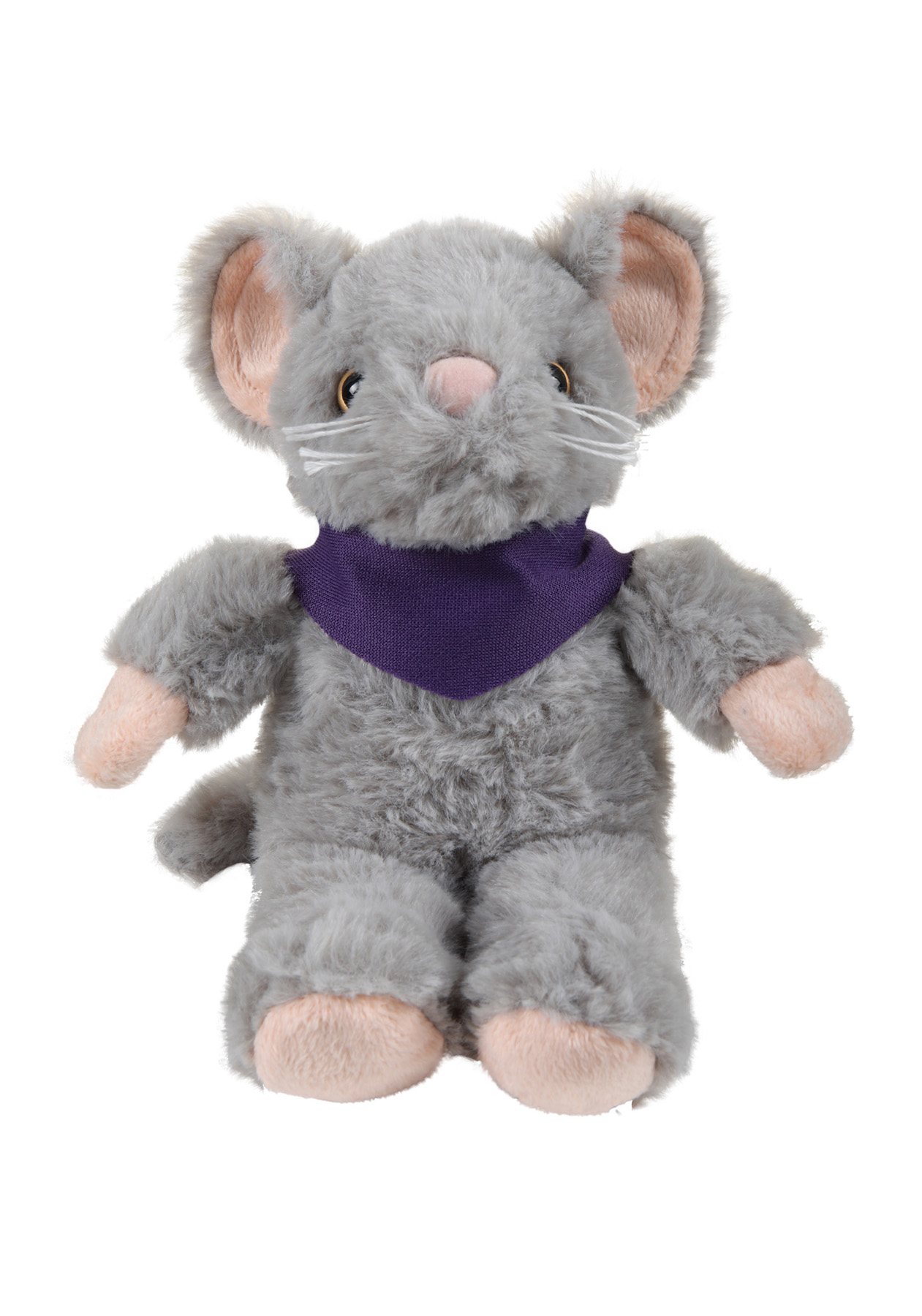 soft plush Mouse with bandana