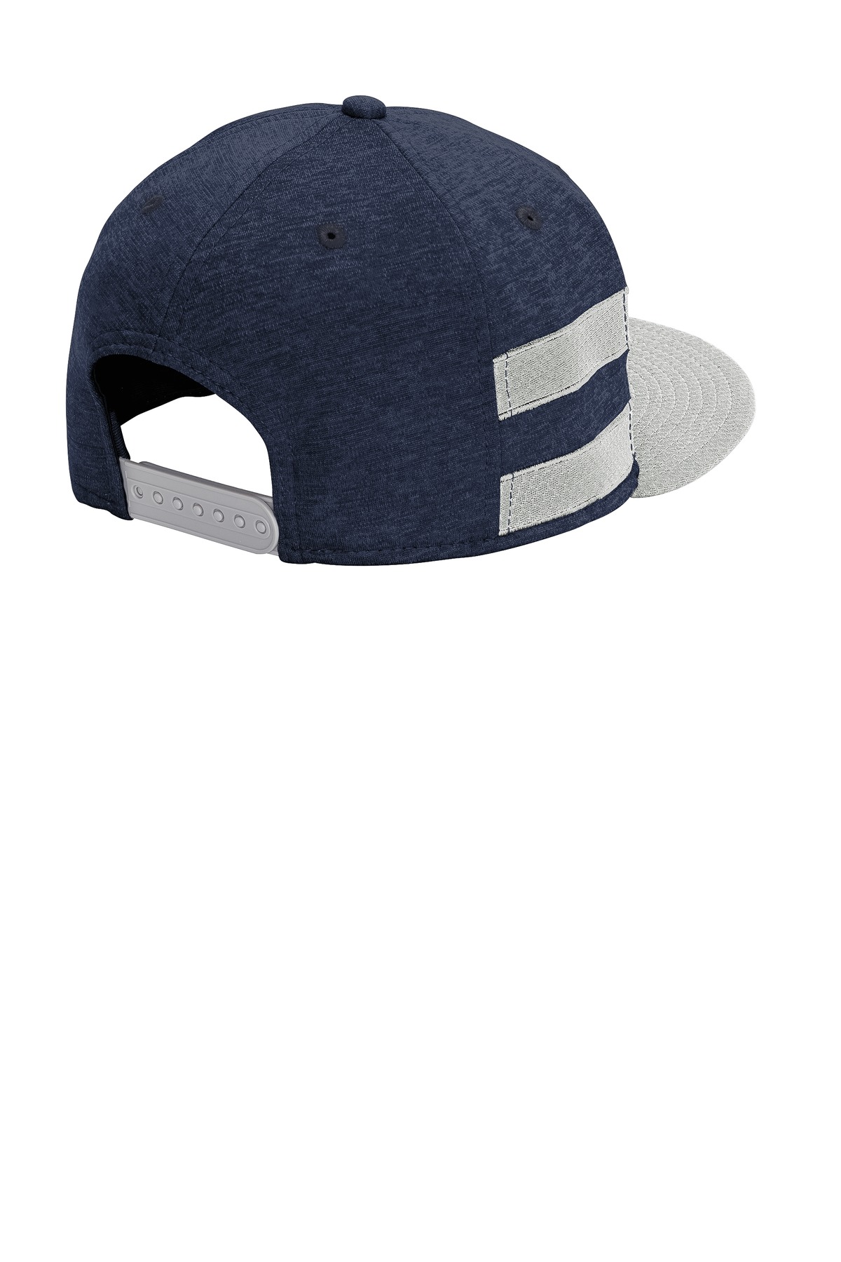 New Era Shadow Heather Striped Flat Bill Snapback Cap NE408 12