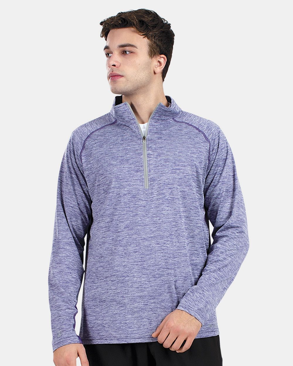 Men's Electrify CoolCore® Quarter-Zip Pullover - 222574, custom hoodie or sweatshirt with logo imprint 4