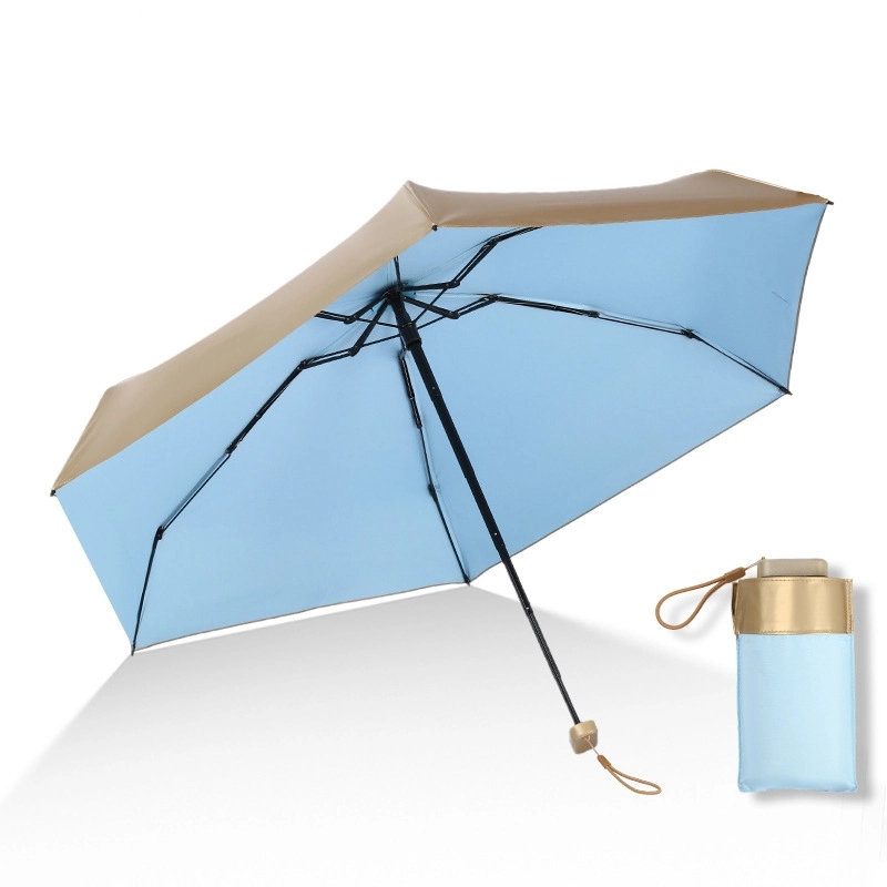 Travel Mini Folding Umbrella for Rain & Sun Protection 4