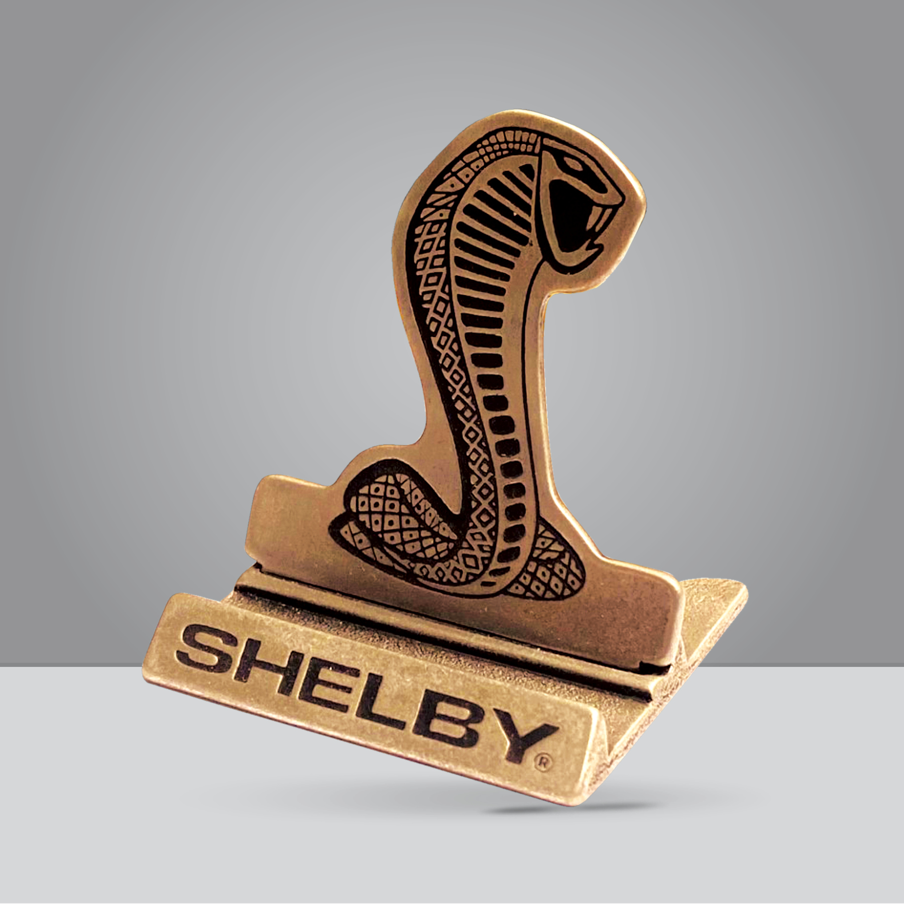 Custom Classic Finish Phone Stand 2