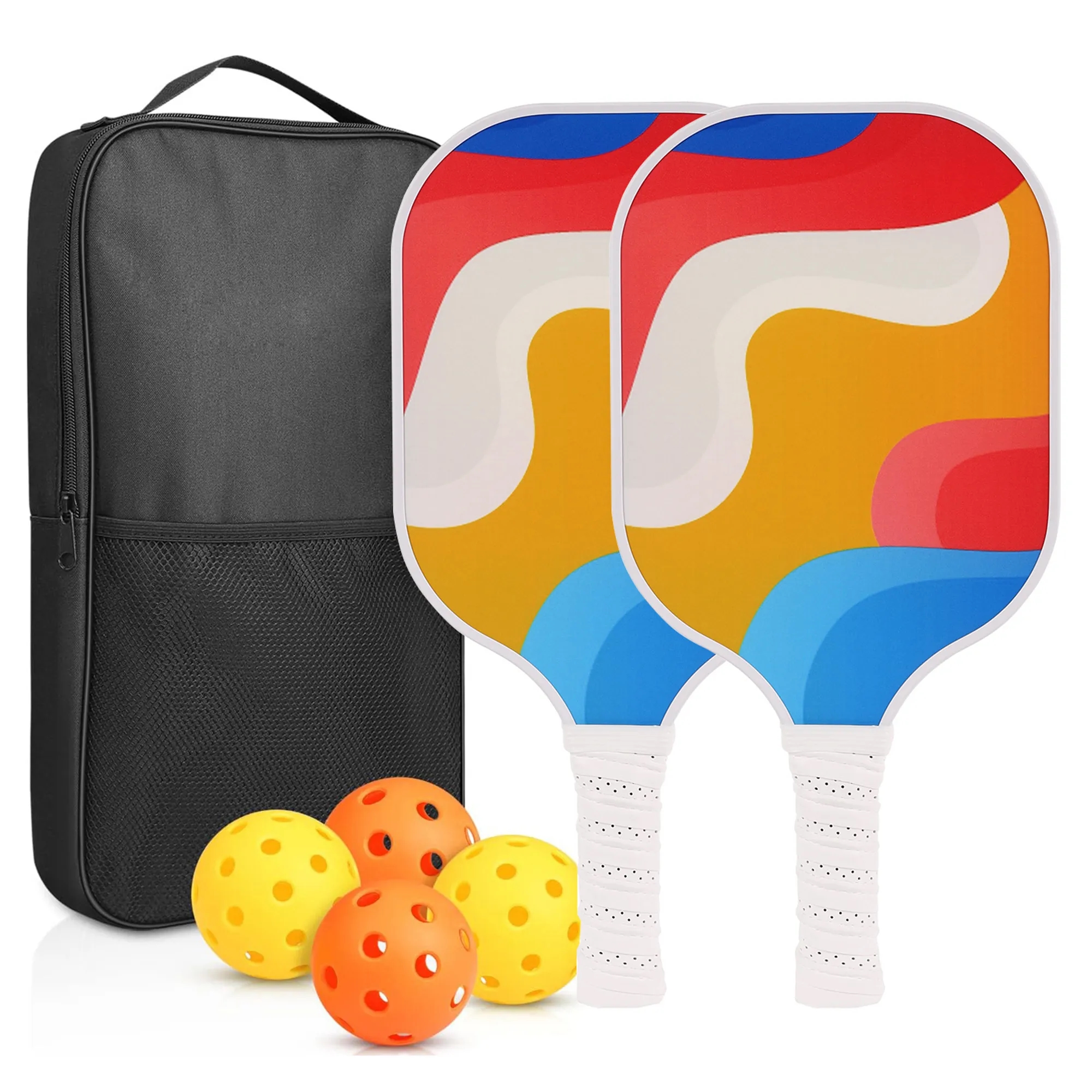 Portable Carry Bag Pickleball Paddles Set 7