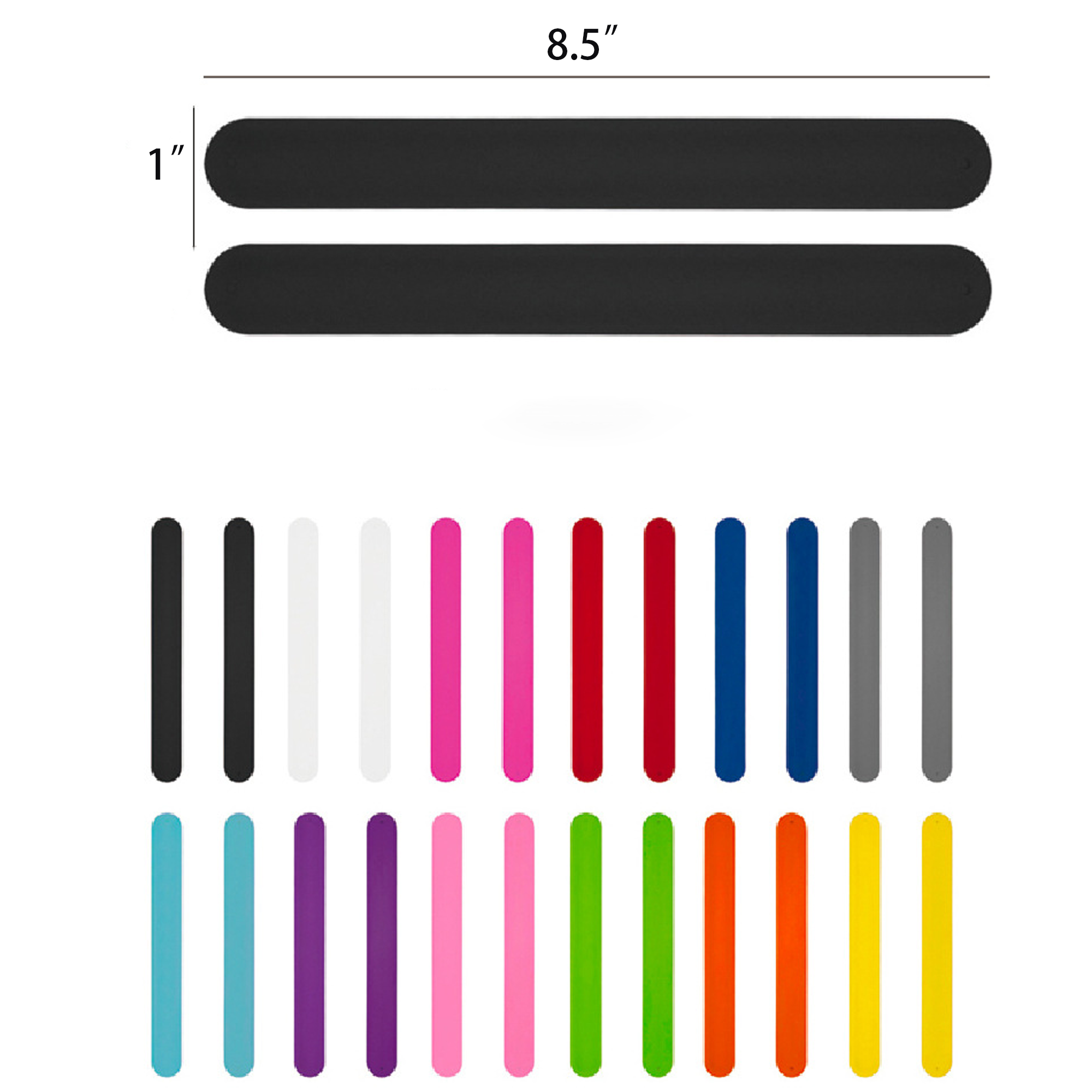 Solid Silicone Party Favor Bracelet 2