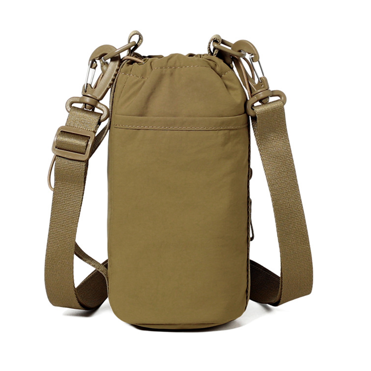 Nylon Outdoor Water Bottle Carrier Bag w/ Phone Pocket 17