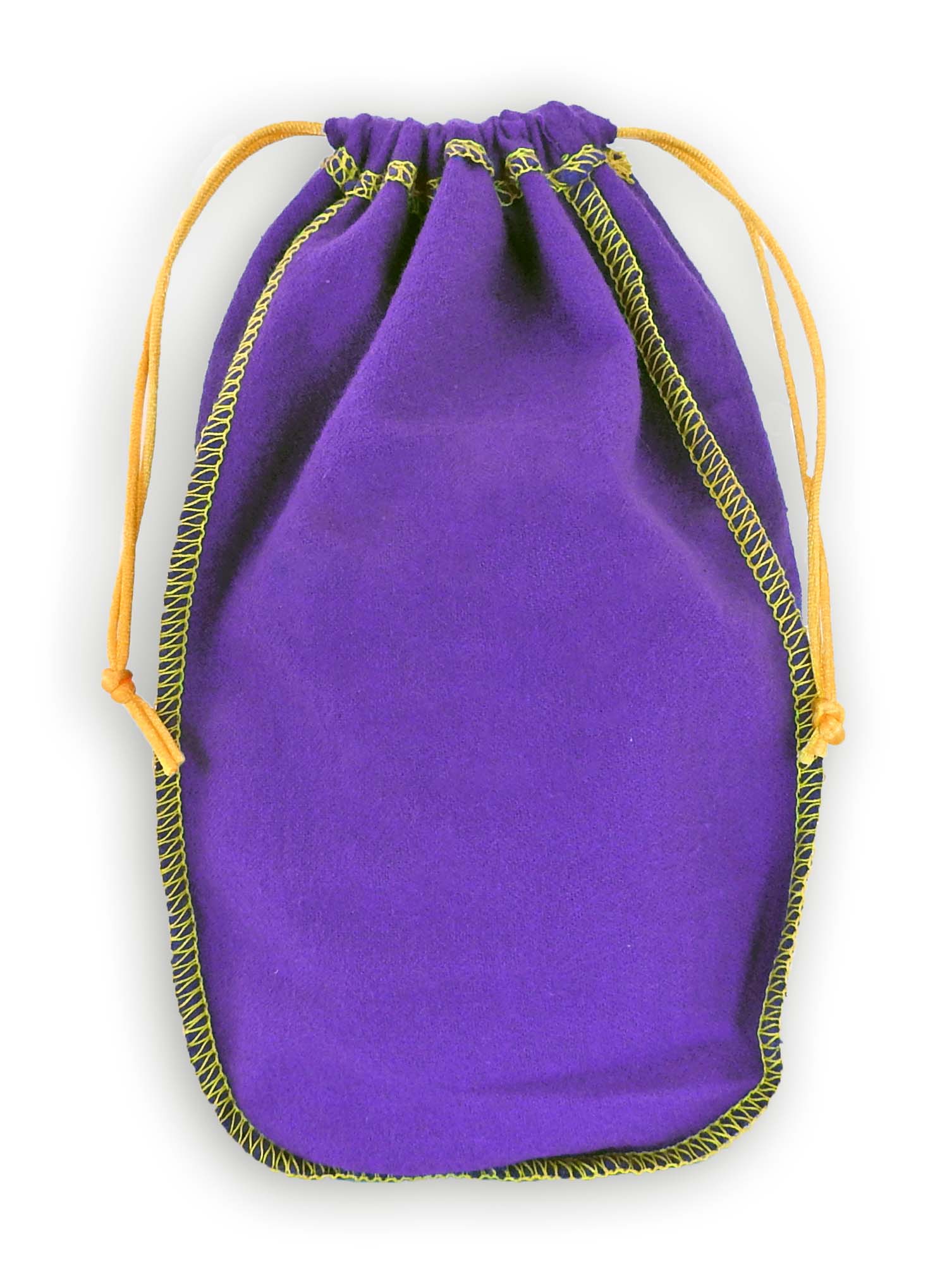 "ROYAL" Flannel Drawstring Bag 2