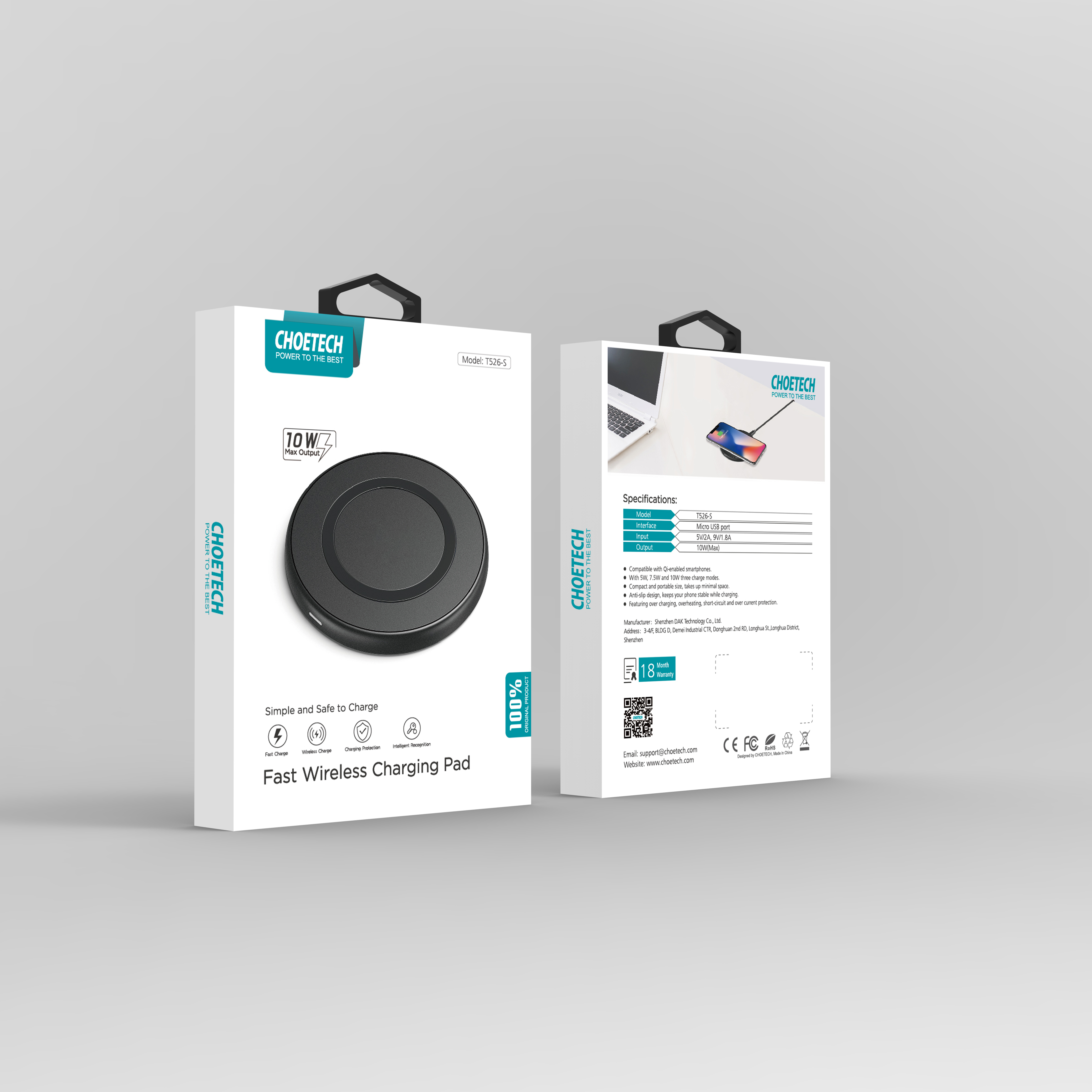 Choetech® 10W Qi Charger 4