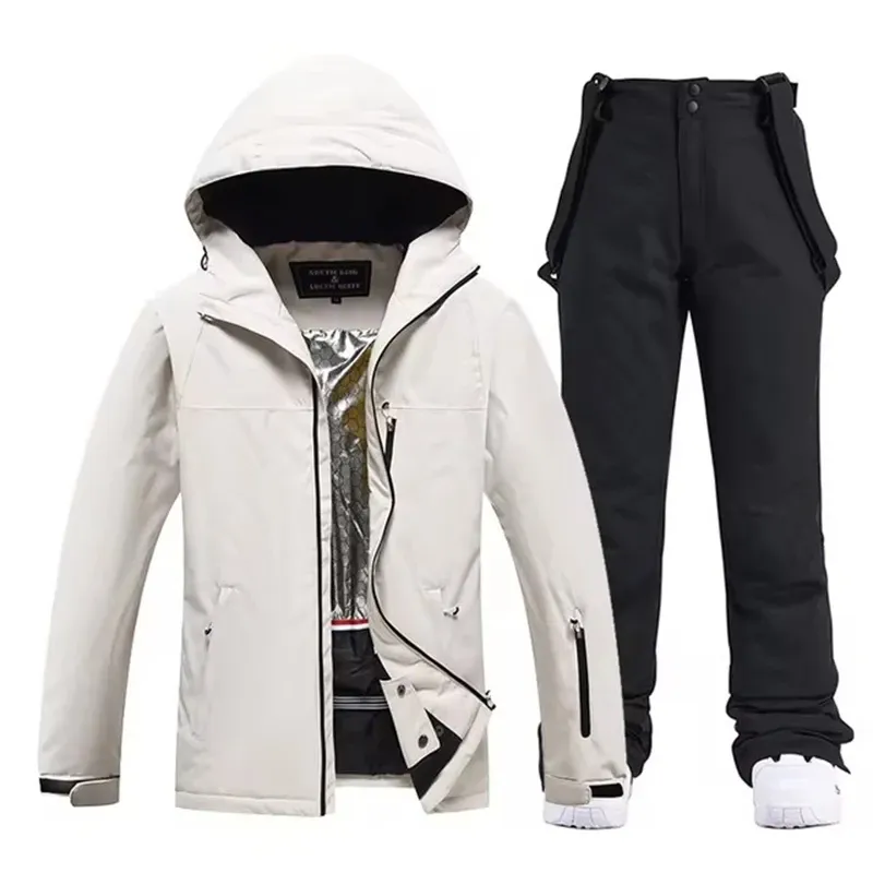 Waterproof Ski Suit Sets for Men and Women 2