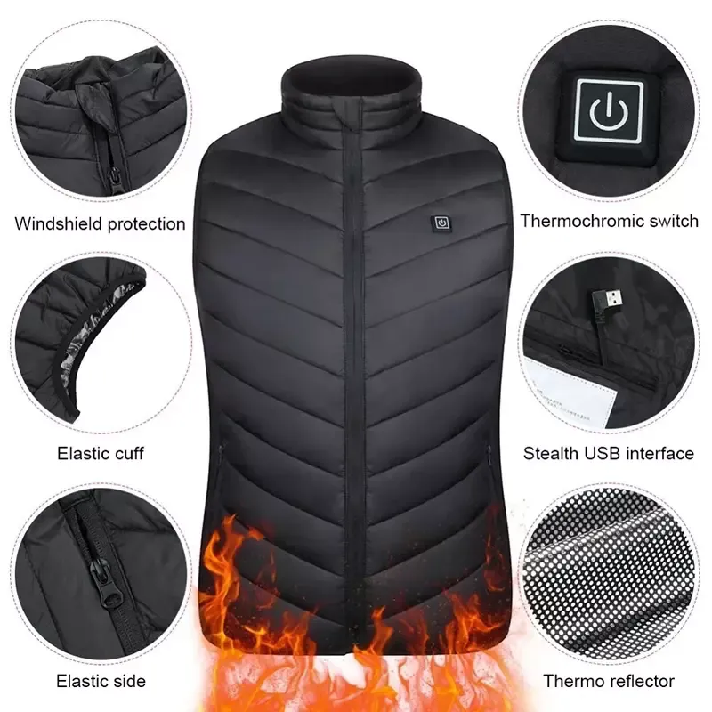 Electric heating vest 4