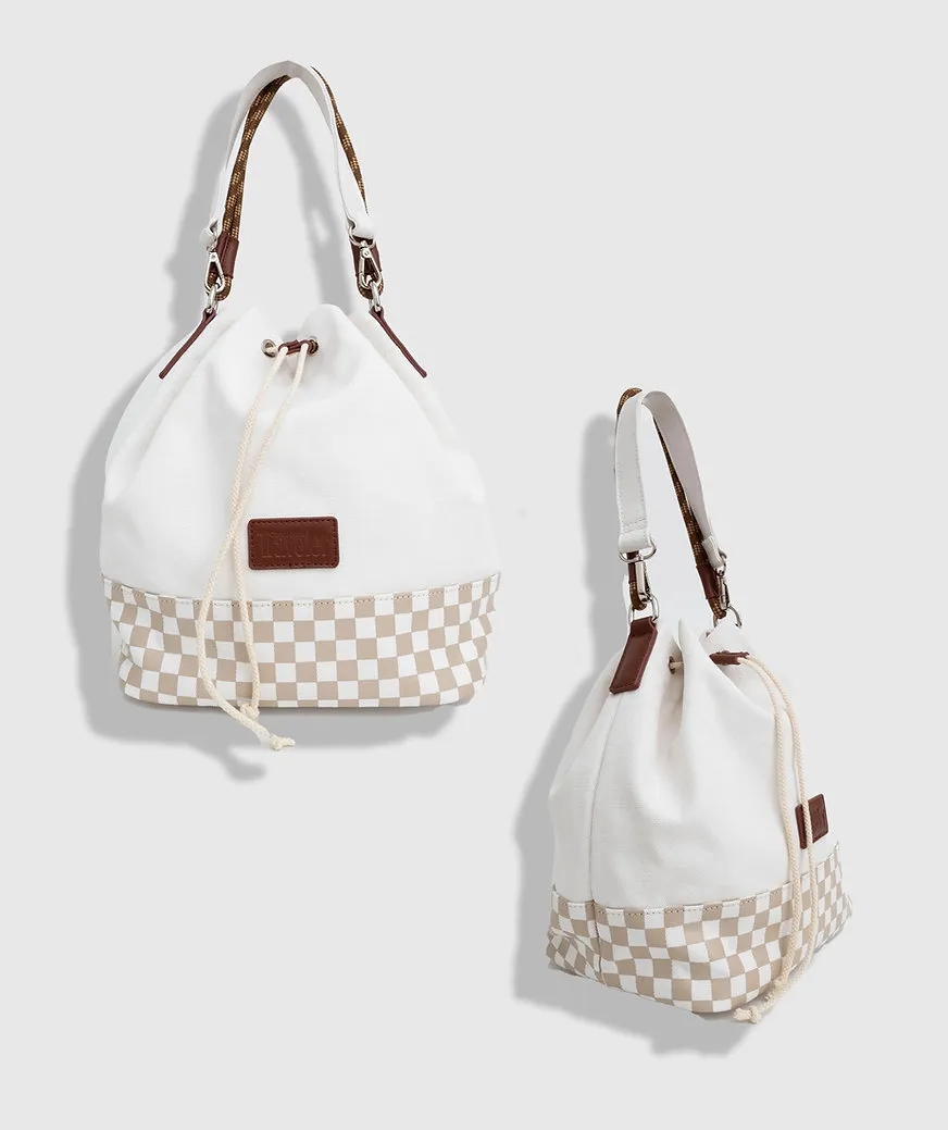 Lux Bucket Tote, custom tote bag with logo imprint 2