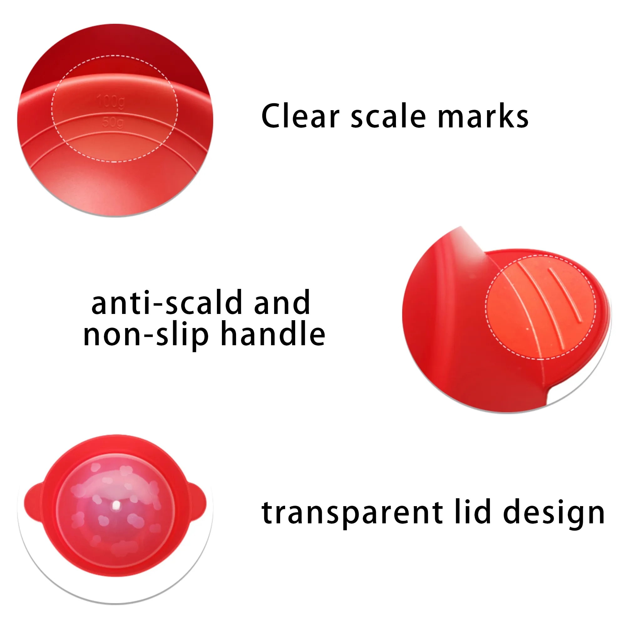Collapsible Microwave-Safe Silicone Popcorn Bucket 3