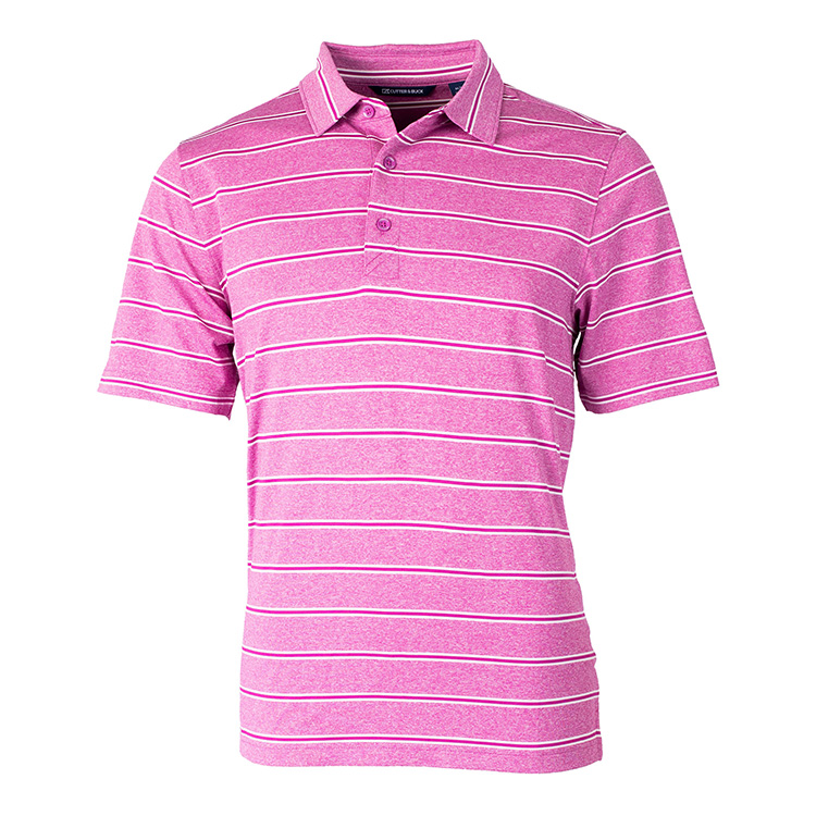 Cutter & Buck Forge Heather Stripe Stretch Men's Polo 2