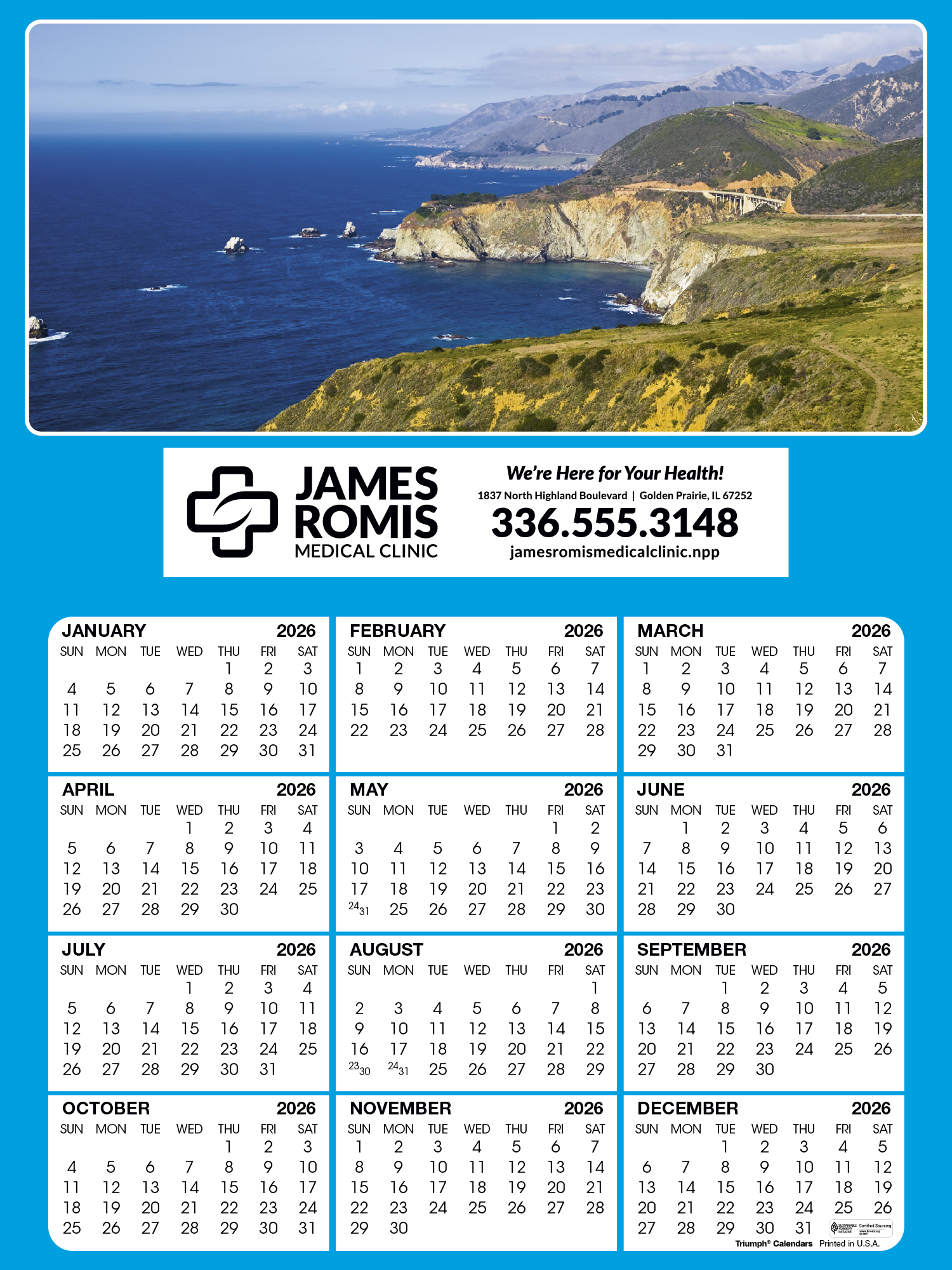 Skinner & Kennedy® Display-A-Year 75