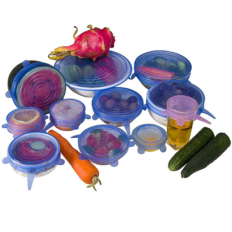 Silicone Lids Fresh keeping Cover 6