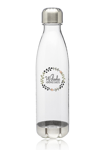 25 oz. Levian Plastic Cola Shaped Water Bottles 11