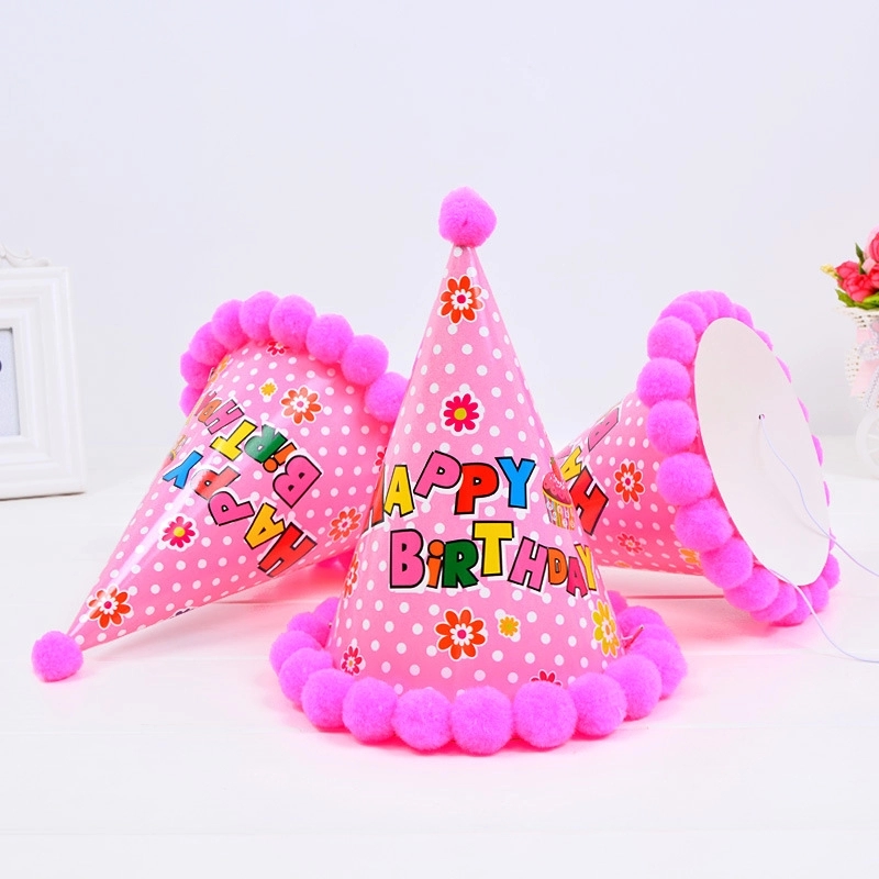 Birthday Party Kids Game Hat & Cake Celebration Decoration 13