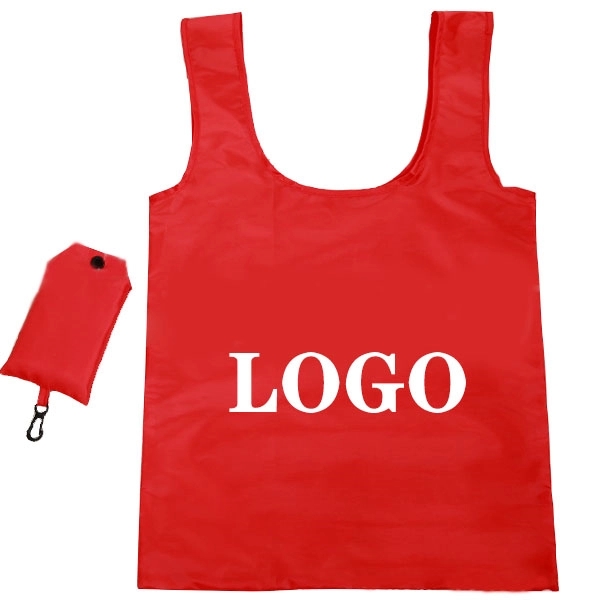 Foldable Polyester Vest Shopping Bag 5
