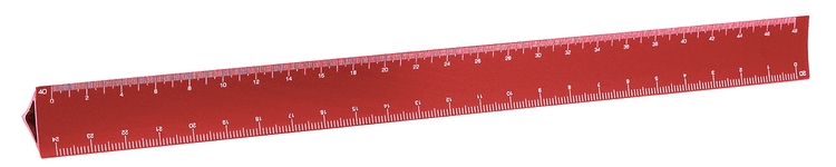 12" Engineer Triangular Hollow Scale 3