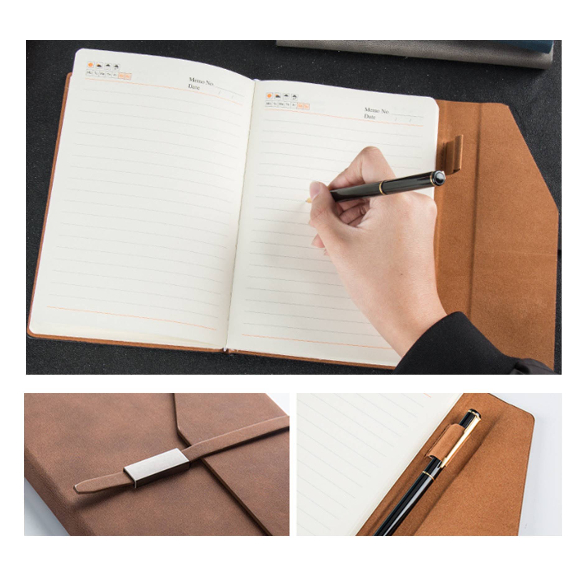 Business Set Journal With Pen And Flash Drive 5