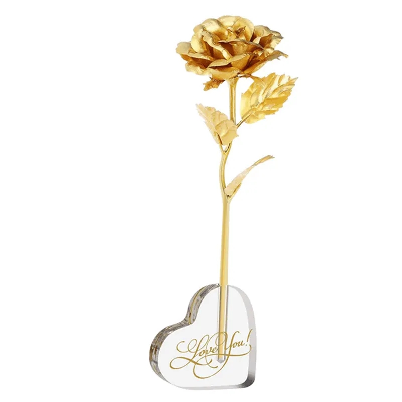 Acrylic Heart Shape Bud Vase 3