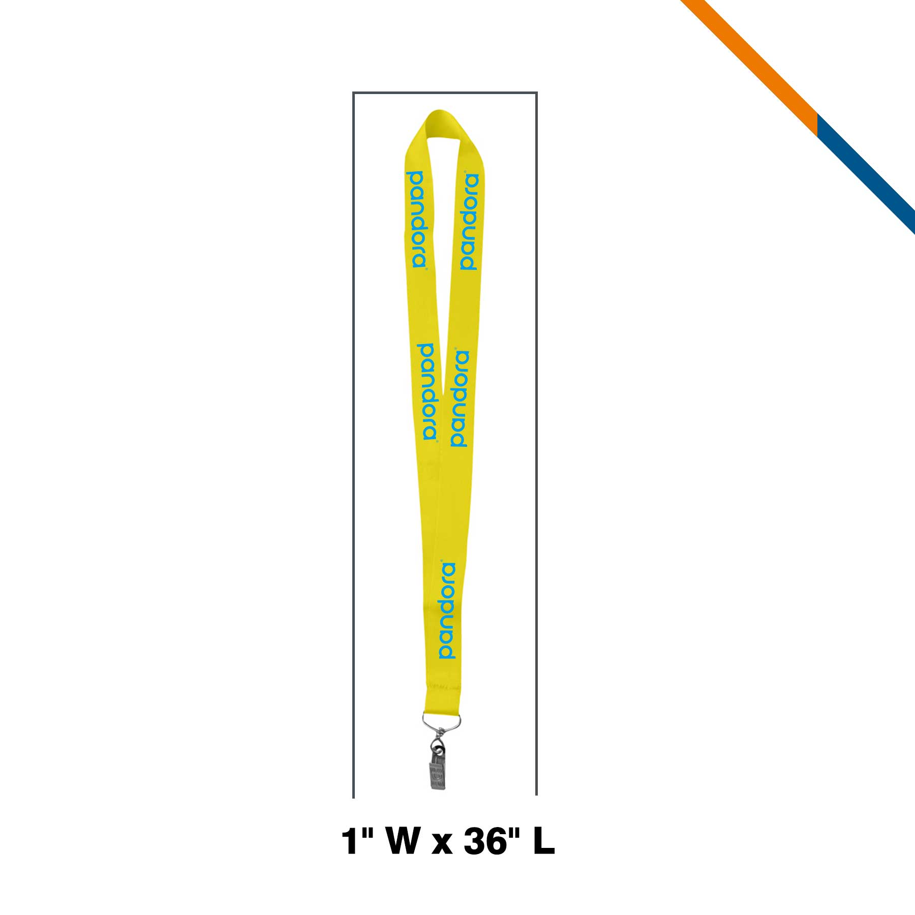 Ganio Polyester Lanyard 4