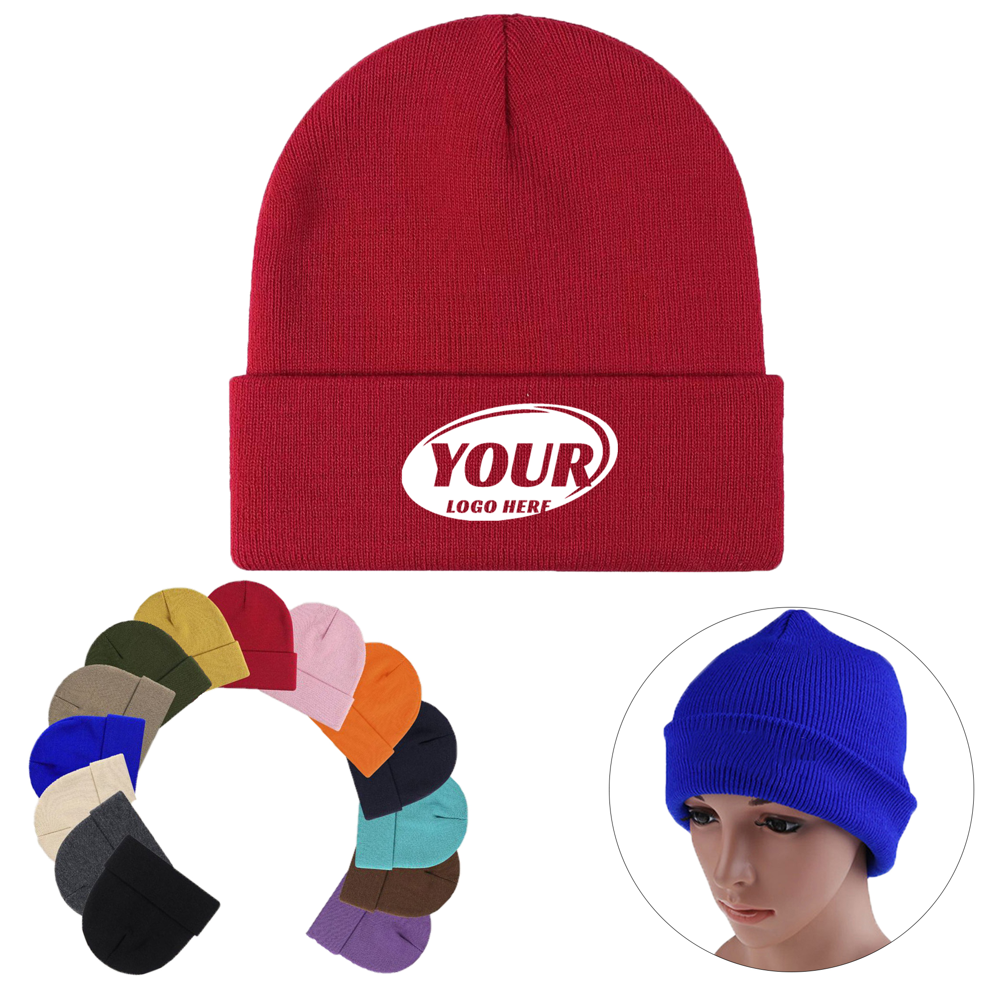 Soft Warm Winter Knit Beanie 2