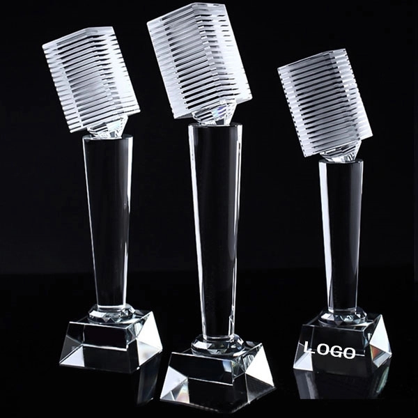 Crystal Microphone Music Trophy Award 6