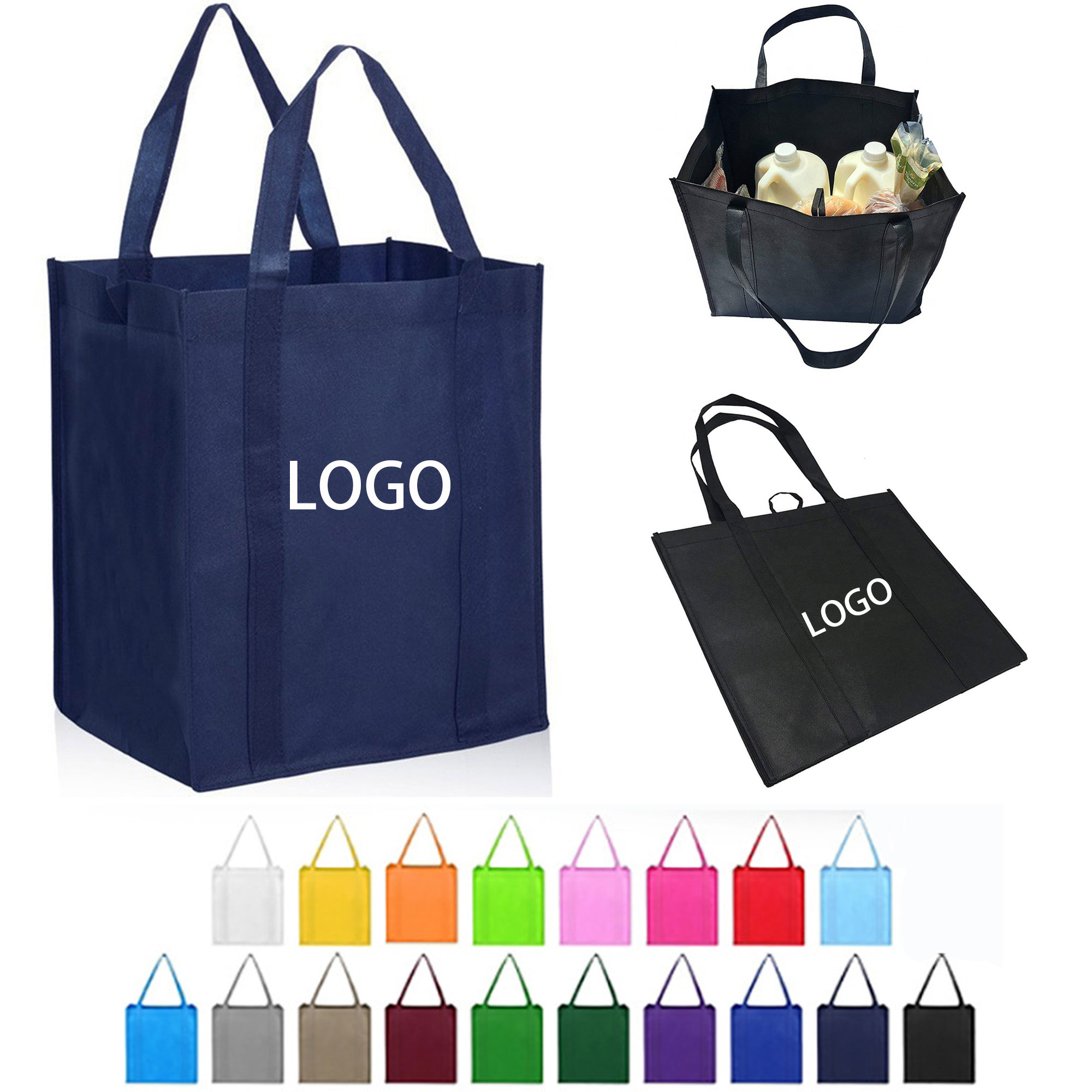 Non-Woven Grocery Tote Bag 2