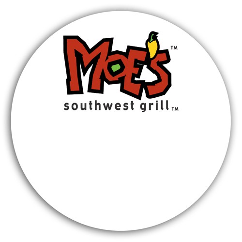 Screen Printed Poly Name Badge (2.75") Circle