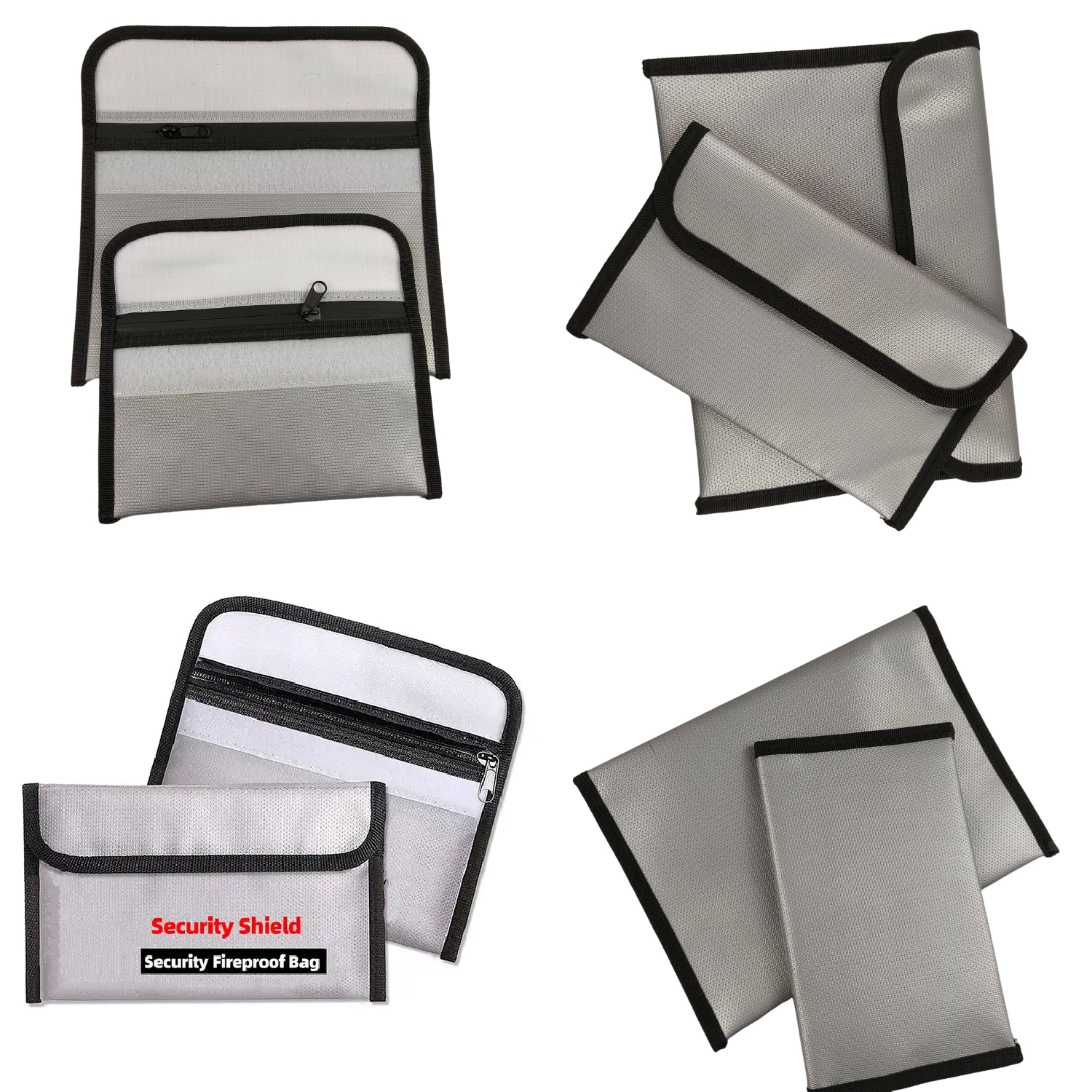 Fireproof and Waterproof Zipper Document Pouch 4