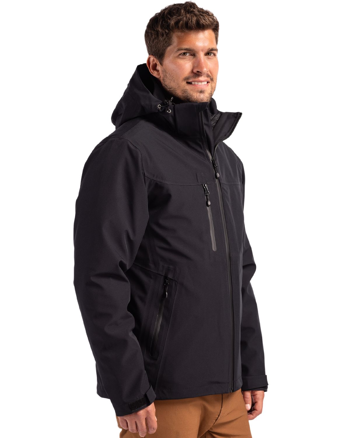 Cornice 3-in-1 Eco Waterproof Parka + Inner Layer Full Zip Mens Jacket System