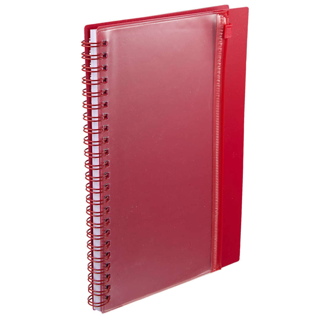 5.5" x 8.5" Spiral Notebook with Clear Pocket 171
