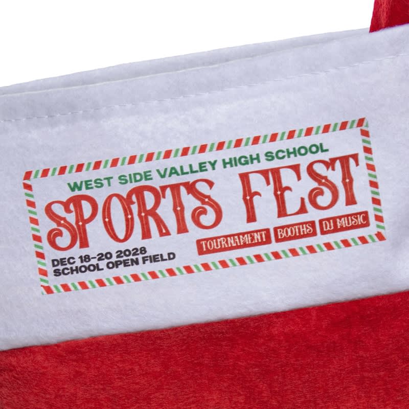 Custom Felt Christmas Stockings 13
