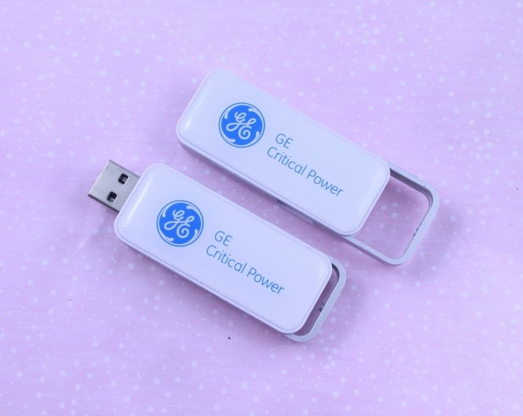 Simple Rectangle Swivel Design 2GB USB Flash Drive Memory Disk 1